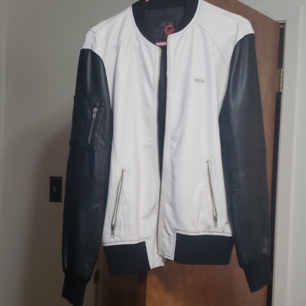 G By Guess Leather Jacket